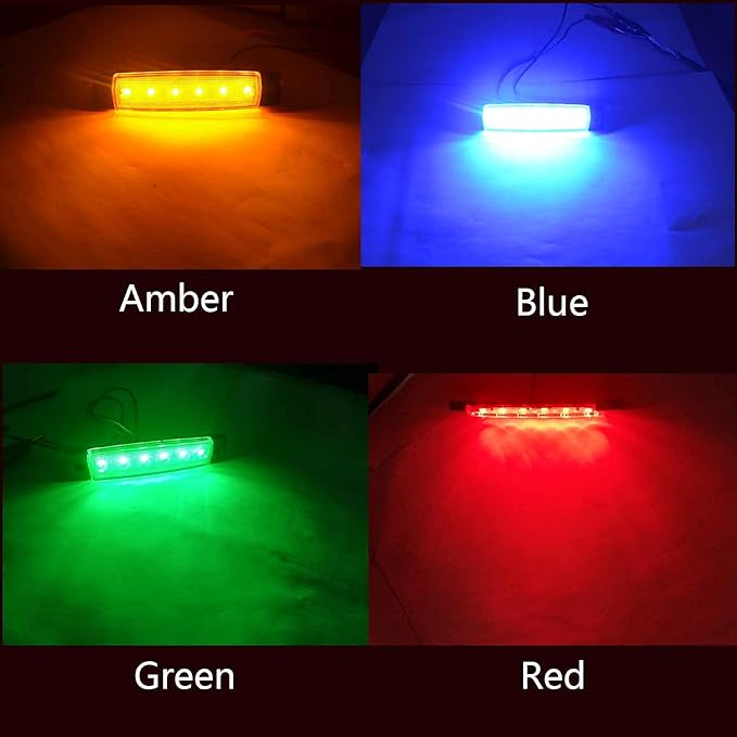 10Pcs Led Rock Lights Waterproof 3.8" Green LED Underglow Kit,Fender Wheel Well Lights, Car Exterior Side Marker Lights for Wrangler Pickup Truck Golf Cart RV SUV Offroad ATV UTV