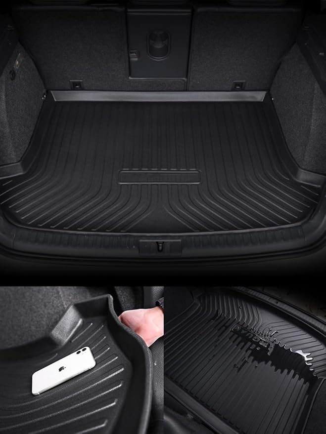 Cargo Liners Fits Honda CRV 2012-2016 Rear Trunk Floor Mats 3D Boot Tray All-Weather TPE Black