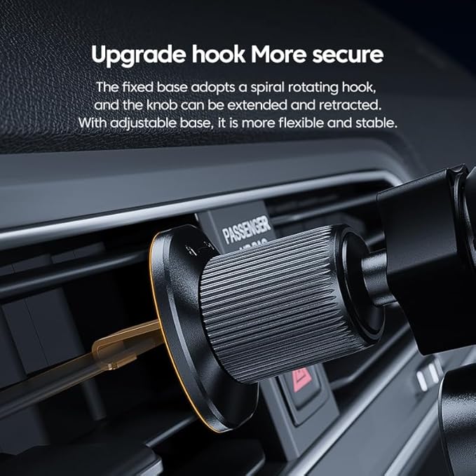 Wireless Car Charger,15W/10W/7.5W Fast Charging Auto-Clamping Car Charger with Phone Holder for iPhone 17/16/15/14/13/12/11 Pro Max, Samsung Galaxy S23/S22/S21 Ultra