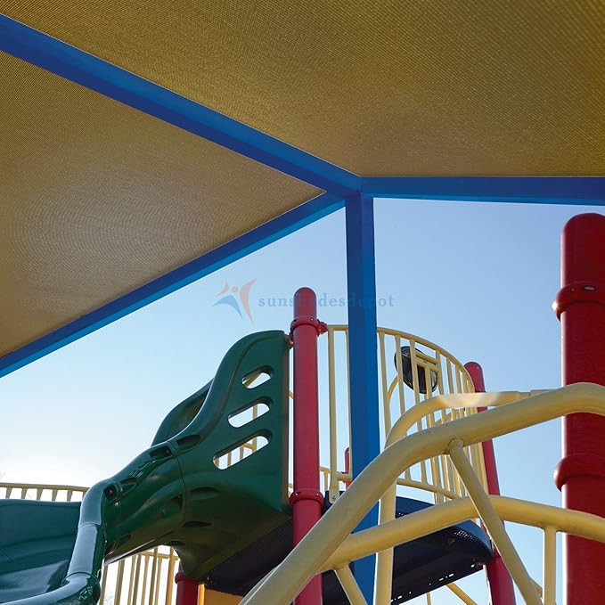 TANG Sun Shade Fabric Roll 8'x53' Shade Cloth for Garden Brown HDPE Mesh Shading Pergola Cover Replacement Canopy, 95% Blockage Sunshades for Outdoor Patio Backyard Plant
