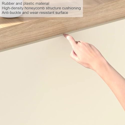 Self-Adhesive Rubber Foam Wall Protectors - Grey Garage & Gym Shields, 39.3"x39.3", Wall Protection for Equipment & Studios, Impact-Resistant, Easy Installation