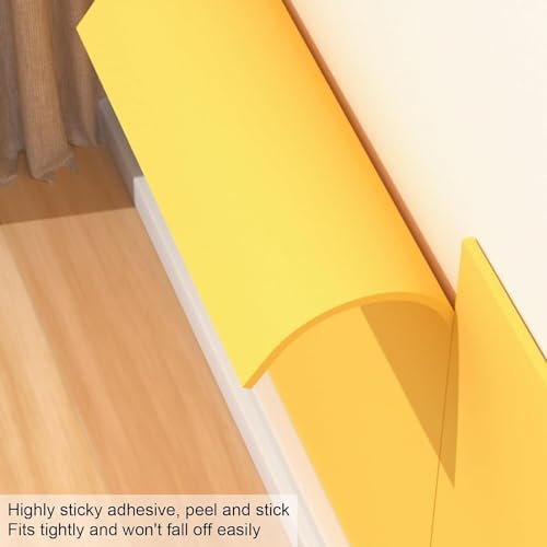 Garage Wall Protectors - Self-Adhesive Rubber Foam Padding for Gym & Studio Walls, 39.3x39.3in, Impact & Scratch Resistant Grey Foam Guards