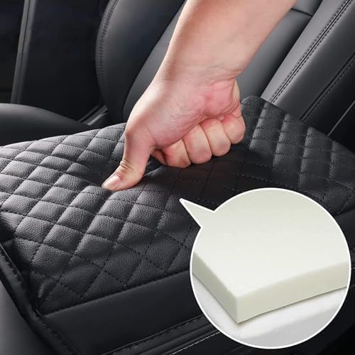 AOMSAZTO Console Pad for 2020 2021 2022 2023 2024 2025 Ford Escape Armrest Pad for Ford Escape Black