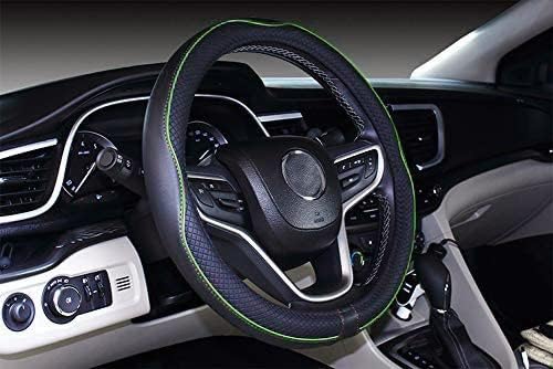 Mayco Bell Microfiber Leather Car Steering Wheel Cover (15.25''-16'', Green)