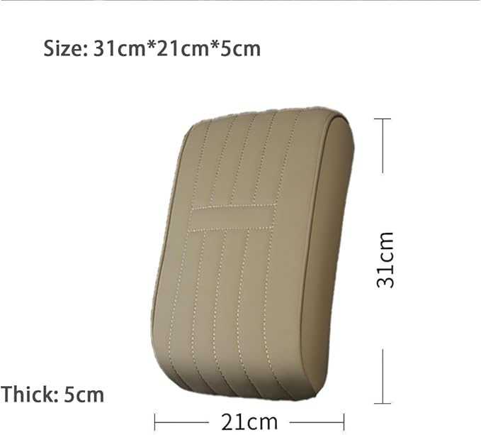 Car Armrest Pad for Porsche Macan 2014 2015 2016 2017 2018 2019 2020 2021 2022 2023 2024 Memory Cotton Armrest Box Pad Center Console Scratch Pad Box Cushion Protector,Grey