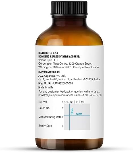 Majestic Pure Essential Oil with Glass Dropper - 100% Pure and Natural - Essential Oils for Diffuser, Aromatherapy, Soap and Candle Making, Myrrh Essential Oil, Myrrh Oil, 4 Fl Oz (Pack of 2)