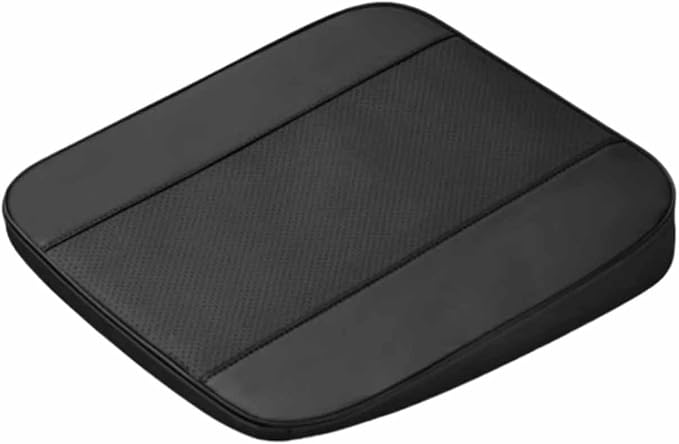 Car Seat Cushion for Ford F150(7seats) 2017-2023, Nonslip Driving Comfort and Breathable Lumbar Support Pad Sciatica and Back Pain Relief,Black-8 cm