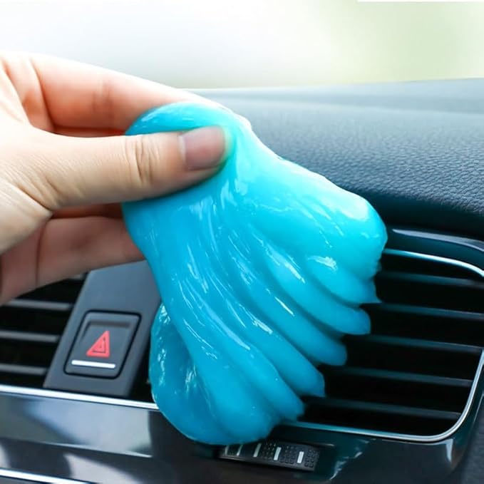 Car Cleaning Gel Compatible with Kia EV9, 200g Detailing Putty for Auto Vents, Dashboard, Cup Holders - Reusable Multifunctional Dust Remover,200g*1