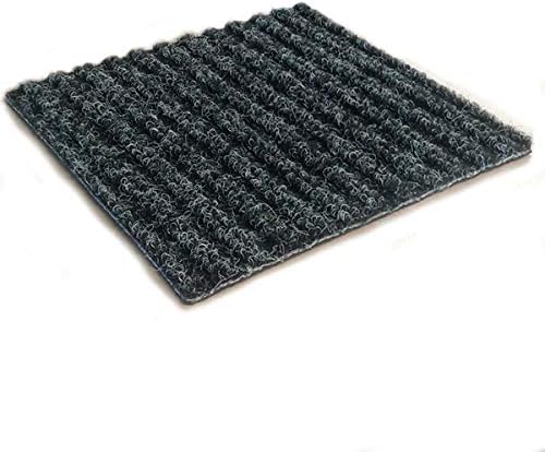 KOECKRITZ Heavy Duty Durable All Weather Indoor/Outdoor Non Slip Entrance Mat Rugs and Runners for Office Business Building Home Garage Front Door (3' x 6', Charcoal)