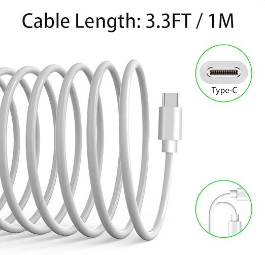 3.3Ft iPhone 15/16/17 CarPlay USB C Cable [MFi Certified] - USB-A to USB-C Car Charger Cord for iPhone 17 Air 16 16E 15 Pro Max Plus, iPad USB C Charging Wire for iPad Pro 12.9/11, Air 5/4, 10th Gen