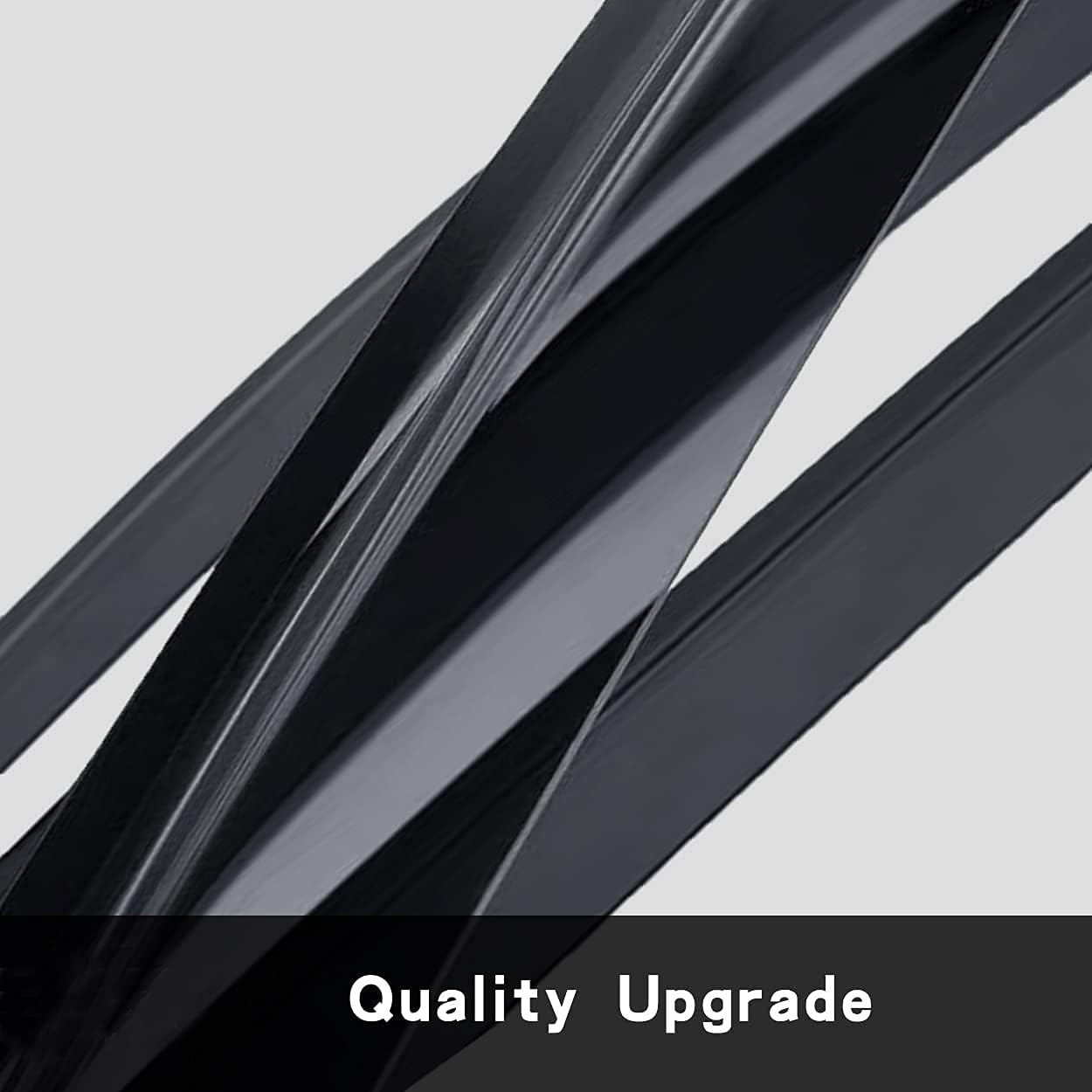 Side Window Wind Vent Deflector, 2pcs Out-Channel Tape-On Sun Rain Guards Set, Dark Smoke Nice Window Visor fit for 1996-2000 Honda Civic 2-Door Coupe 92602