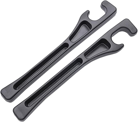 2PCS Car Seat Gap Filler Organizer - No-Drop Car Seat Gap Plug with Storage Slot - Soft Foam Multifunctional Seat Guard for Cars & SUVs | Truck | Universal Fit, Black