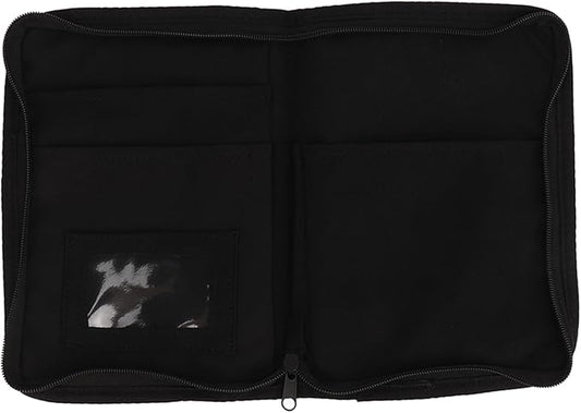 Srliya Car Glove Compartment Organizer, 6 Pockets Zipped Design, Portable Document Holder for Car, made of 600D Oxford cloth, Universal
