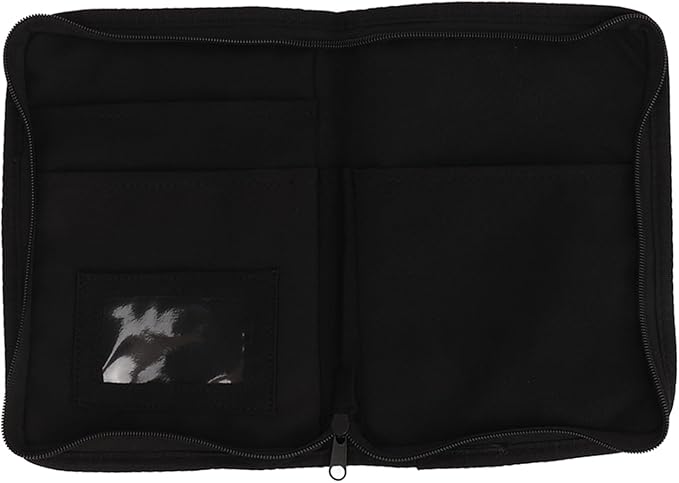Dioche Car Glove Compartment Organizer 6 Pockets Multifunctional Zipped Design Portable Car Document Holder Universal for