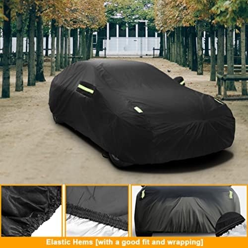 Car Cover Compatible with Mercedes-Benz C-Class 1994-2025 Sedan Coupe Cabriolet/CLK CLA CLE Coupe Cabriolet, Waterproof Covers with Cotton Lining, All Weather Rain Sun Snow UV Cover for Outdoor