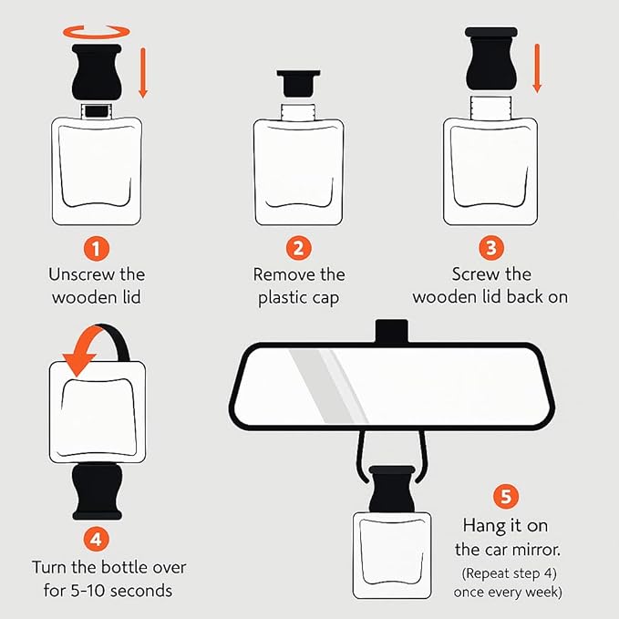 Fallen Leaves Car Air Freshener Set of 3 (10 ml Each) | Hanging Design with Velvet Gift Bag | Cozy Autumn Aroma by Gift Paradise – Perfect for Car, Home & Office Décor