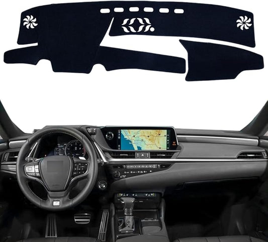 Flannel Dashboard Dash Cover Nonslip Car Dash Board Mat Compatible with Lexus ES ES300 ES330 ES350 ES300h 2019 2020 XZ10