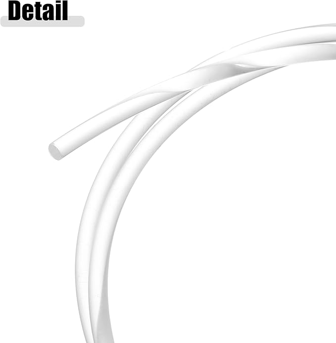 ACROPIX 1.5m 4.92ft 10mm 0.39" Transparent Universal PMMA Optic Fiber Side Glow Cable Fiber Optic Cable for Car - Pack of 1