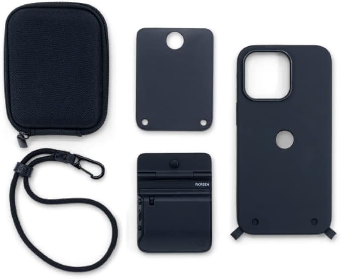 FJORDEN Pro Bundle for iPhone 12/12 Pro - Includes Fjorden Camera Grip, MagSafe iPhone Case, Wrist Strap & Carry Case - Shoot Like A Pro with Your iPhone