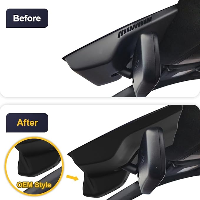 Fitcamx 4K Dash Cam Suitable for Genesis G70 2019-2026 (Part No Ends with #G9600), OEM Factory Look, UHD 2160P Video, Built-in WiFi & APP, Loop Recording, Gravity Sensor, Plug & Play, 64GB Card