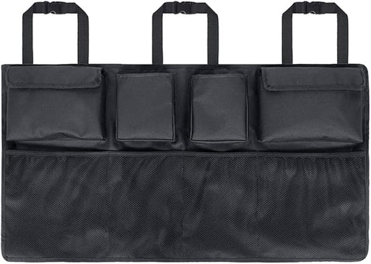 Tianle Car Trunk Organizer and Storage, Backseat Hanging Organizer for SUV, Truck, MPV, Waterproof, Collapsible Cargo Storage Bag with 4 Pockets, Car Interior Accessories (B Large)