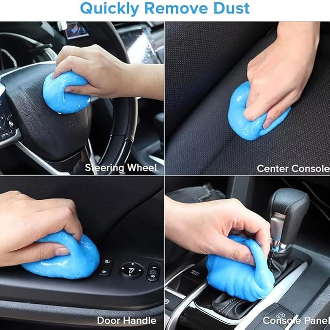 Car Cleaning Gel Compatible with Lexus RX, 200g Detailing Putty for Auto Vents, Dashboard, Cup Holders - Reusable Multifunctional Dust Remover,200g*2