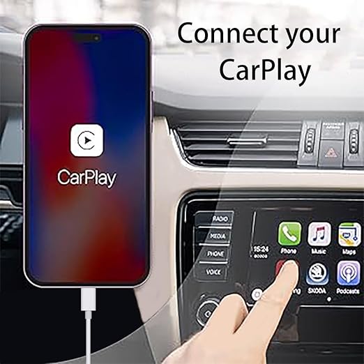 2 Pack 3.3Ft iPhone 15/16/17 CarPlay USB C Cable [MFi Certified] - USB-A to USB-C Car Charger Cord for iPhone 17 Air 16 16E 15 Pro Max Plus, iPad USB C Charging Wire for iPad/IPad Pro (White)