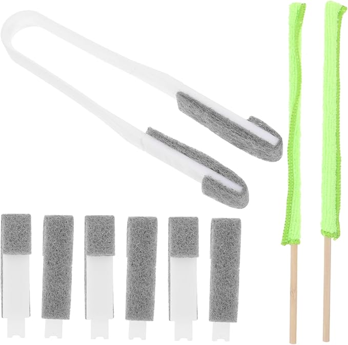 OUNONA 1 Set Blinds Cleaning Tool Window Blinds Duster Brush for Car Vents Air Conditioner Lightweight Portable Cleaning Multi Purpose Design