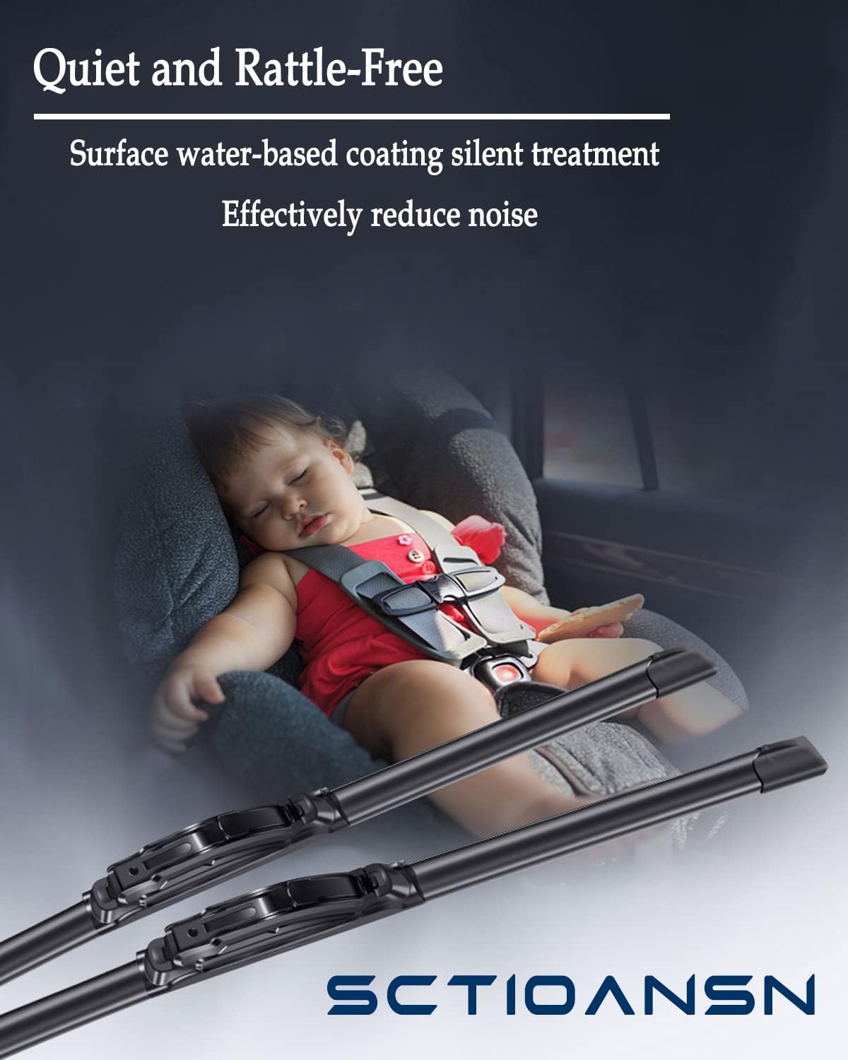 3Pcs Mazda CX5 Windshield Wipers for Mazda CX-5 2013 2014 2015 2016, Original Equipment Automotive Replacement Windshield Wiper Blades- 24"/18"/14" (Pack of 3) J- HOOK
