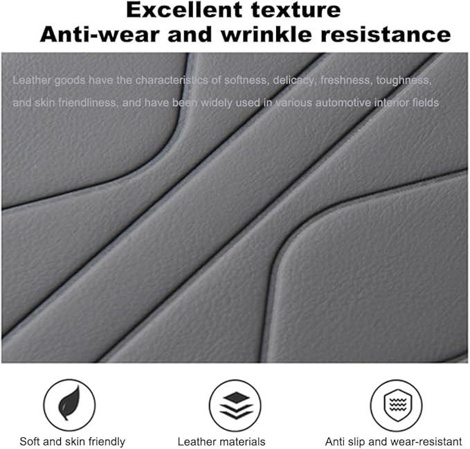 Center Console Armrest Cover Compatible with GMC Sierra1500/2500/3500 2019 2020 2021 2022 2023 2024 Leather Car Armrest Cushion Pad Protector Black Interior Accessories,Coffee Brown