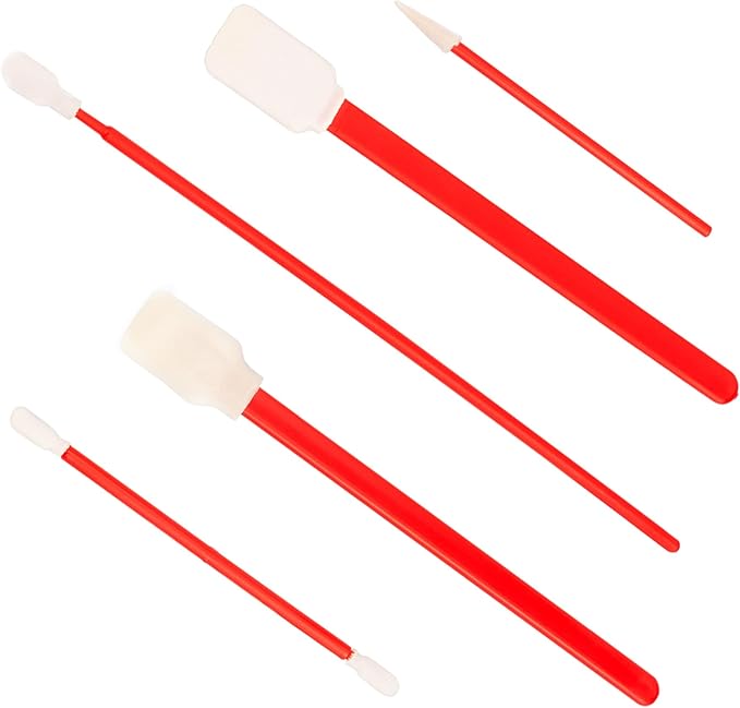 Maxshine Universal 4-Pack Detailing Swabs – Precision Cleaning Tools for Tight Spaces, Vents, Emblems & Hard-to-Reach Areas – Reusable Foam Tips for Car Detailing & Electronics