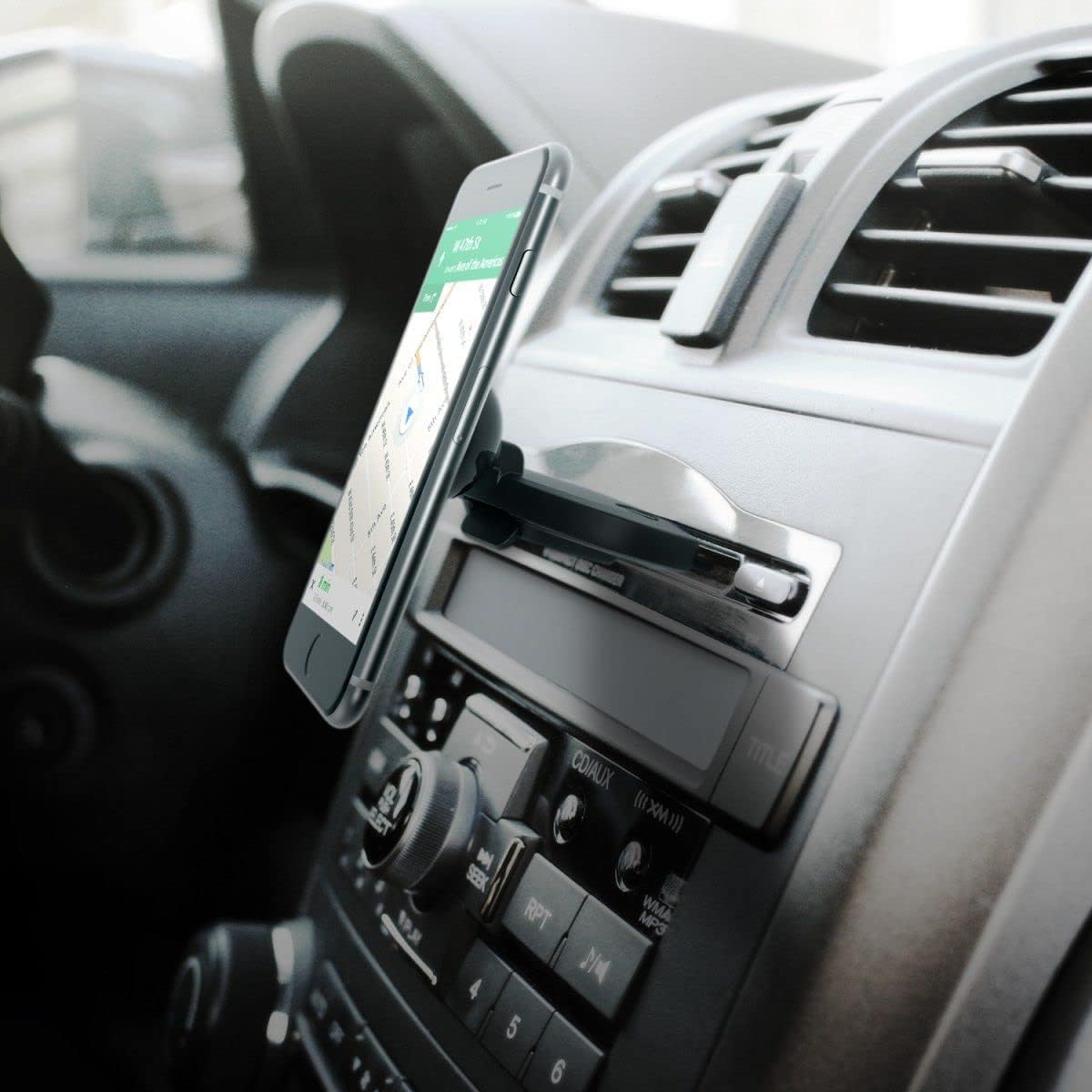 Car Mount, iOttie iTap Magnetic CD Slot Holder for iPhone 6s Plus 6s 6 SE,Galaxy S7 S7 Edge S6 S6 Edge,Galaxy Note 5