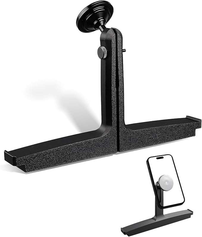 Wireless Charging Phone Holder Compatible with Tesla Model 3 2021-2023 and Y, Customized Center Console Holder, Compatible with iPhone and Android, Designed for Driving Safety
