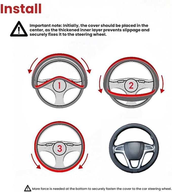 Size 16-20 Inch Ice Silk Ventilation Multi-Style Comfy Grip Steering Wheel Cover for Truck, Bus, Big Rig Trucker,SUV， Anti-Slip Design 16-20 Inch (Gray, 20)