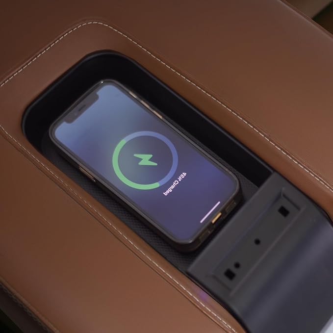 Xipoo Wireless Charger Compatible with 2014-2021 Toyota Tundra Wireless Charger Magnetic Charging Tray Pad Replacement for 2014-2021 Toyota Tundra Accessories