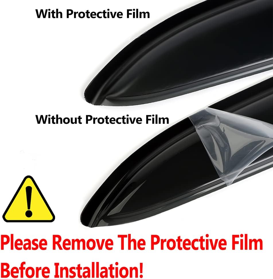 94751 Side Window Wind Vent Deflector,4pcs Outside Mount Style Shade Sun Rain Guards Set,Nice Window Visor fit for 1996-2002 Toyota 4Runner (N180)