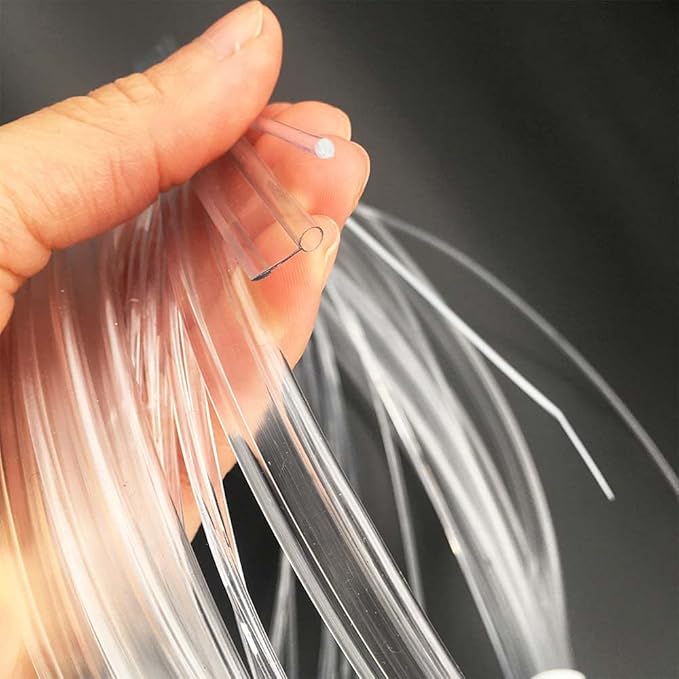 2mm 5meters Car Home LED Ambient Plastic Optic Fiber Light Source Kit Tool Free (5V USB,Pink)