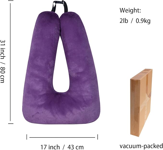 Travel Pillows for Car Back Seat U Shaped Travel Pillow Cushion Car Pillow for Family Sleeping Airplane Adults and Children Head Neck and Body Support Long Distance Journey Accessories