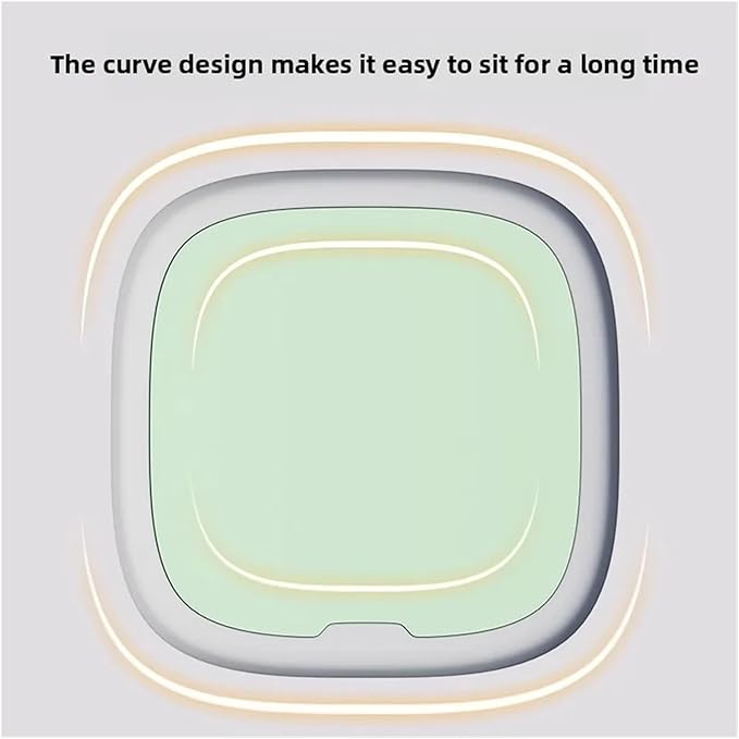 Memory Foam Car Seat Cushions with Lumbar Support - Cool and Breathable Comfort for Car and Office Use(H,45x45cm)