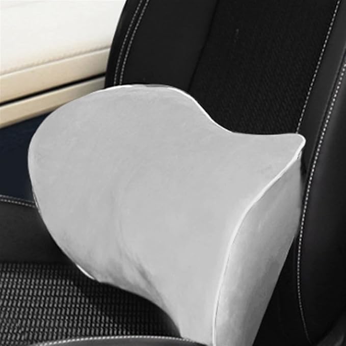 Lumbar Support Pillow for Car Seat, Mesh Office Chair Back Support Cushion, Ergonomic Back Pillows for Carseat,Office Chair,Desk,Wheelchair(Yellow)