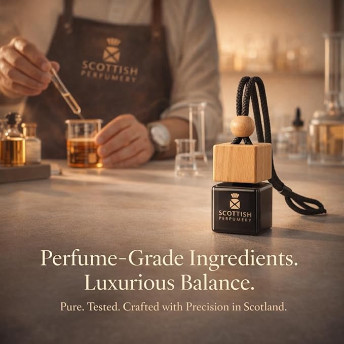 The Accord 1328 | Fresh Tea. Clean Spice. Transparent Woods | 10ml Executive Car Diffuser | A Strong, Long-Lasting Scent | Luxury Car Perfume | Gift