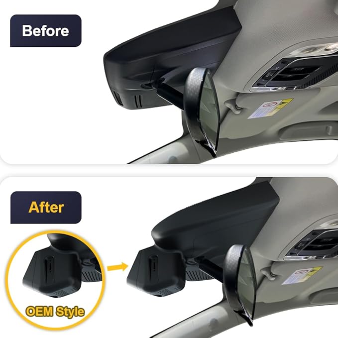Fitcamx Front 4K+Rear 1080P Dash Cam Adapts for Honda CR-V 2017-2022 LX EX Touring EX-L (Gen5), OEM Look, Dual HD Video, Built-in WiFi & APP, Loop Recording, G-Sensor, Easy to Use, 128GB Card