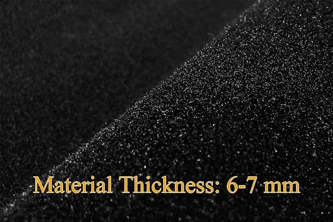 Dash Cover Mat Custom Fit for Ford Mustang Dashboard Cover Pad Cap Carpet Protector(Black) J280