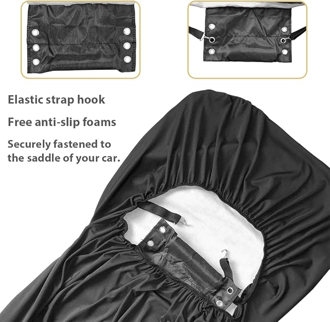 Skull Blue Rose Car Seat Covers Anti Slip Car Seat Covers Front Seats Only Easy to Install and Clean Removable Automotive Accessories Universal Fit for Most Vehicle