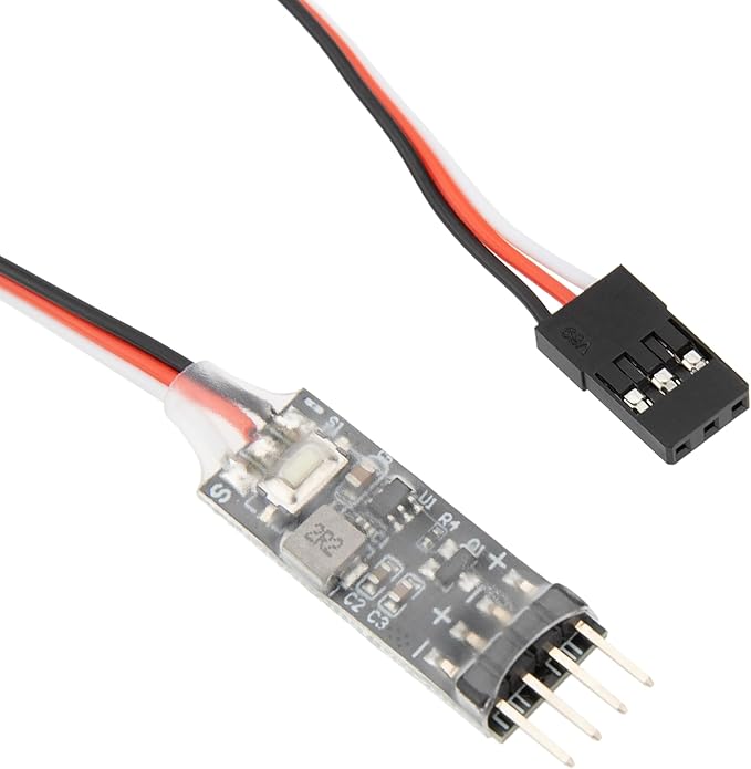 MEUS RACING RC LED Strip Colored Light Strip for TRX4M SCX24 1/24 1/18 RC Crawlers Upgrade (Orange)