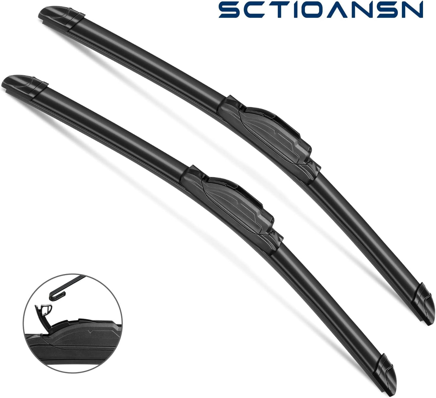 3Pcs Windshield Wipers Blades for Lexus RX350 2010 2011 2013 2014 2015, Original Equipment Replacement Windshield Wiper Blades for My Car- 26"/22"/16" (Pack of 3) J- HOOK