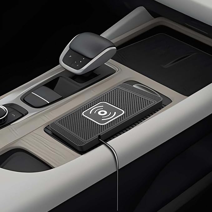 Car Charger for Toyota Tacoma 2000-2025, Non-Slip Dashboard Phone Charger Mat, Type C/USB Fast Car Charging Pad, Car Interior Accessory,1M-Type C