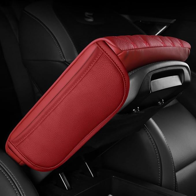 Universal Car Armrest Pad for Lexus RX|RX AL30 AL20 AL10 XU30 RX 450 350 200 270 Leather Armrest Box Center Console Cover Pad Waterproof Arm Rest Protector Decor Accessories,Grey01