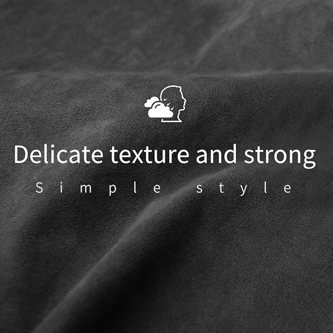 Car Headrest Pillow, Soft Comfortable Breathable Memory Foam Ergonomic Design Automotive Neck Pillow Cushion with Adjustable Strap for Neck Pain Pressure Relief, Universal Fit（Black）