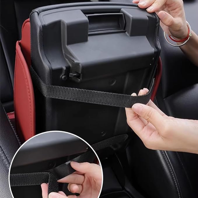 Car Armrest Pad for Mazda CX-3 CX-5 CX-30 CX3 CX30 CX5 2015-2020 2021 2022 2023 Leather Armrest Box Mat Center Console Cushion Pad Universal Armrest Seat Box Cover Protector,Black, normal